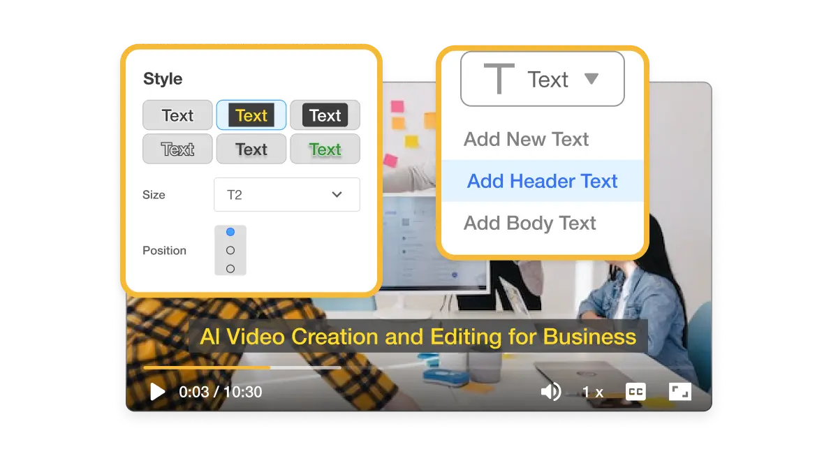 Visla tool allowing AI to create headers and body text, saving time and maintaining brand voice.